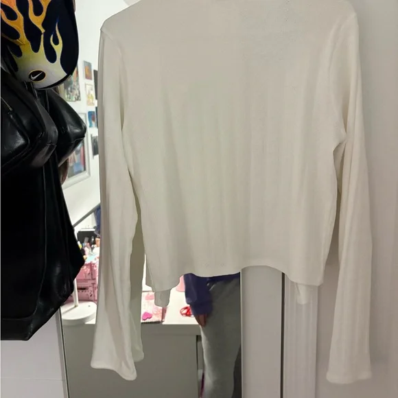 Reformation Cream Knit Top - Picture 5 of 5